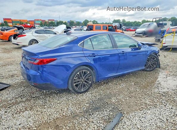 4T1DAACK1SU163071 2025 TOYOTA CAMRY Синий Задняя правая четверть