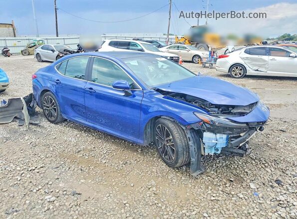 4T1DAACK1SU163071 2025 TOYOTA CAMRY Синий Передняя правая четверть