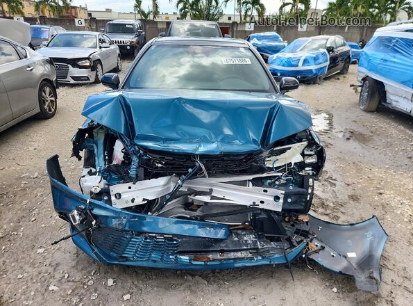 4T1DAACK1TU211041 2026 TOYOTA CAMRY Blue Front view