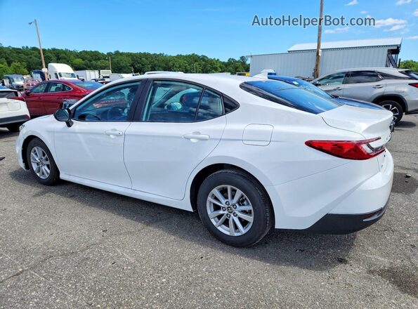 4T1DAACK1TU716772 2026 TOYOTA CAMRY White Задня ліва чверть