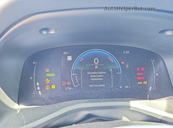 4T1DAACK1TU716772 2026 TOYOTA CAMRY White Вид щитка приладів