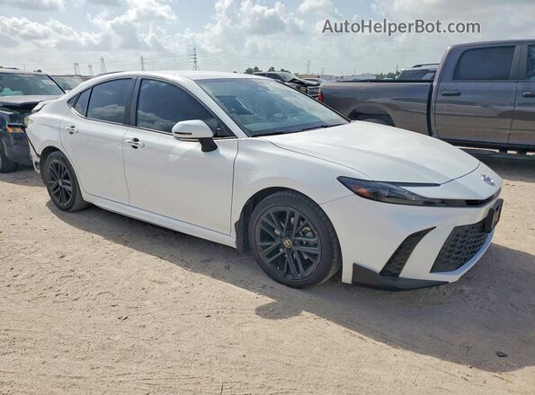 4T1DAACK2SU014264 2025 TOYOTA CAMRY White Передня права чверть