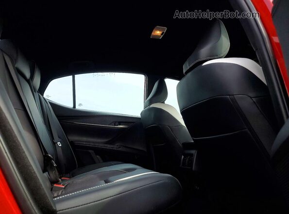 4T1DAACK2SU171549 2025 TOYOTA CAMRY Red Rear seats view
