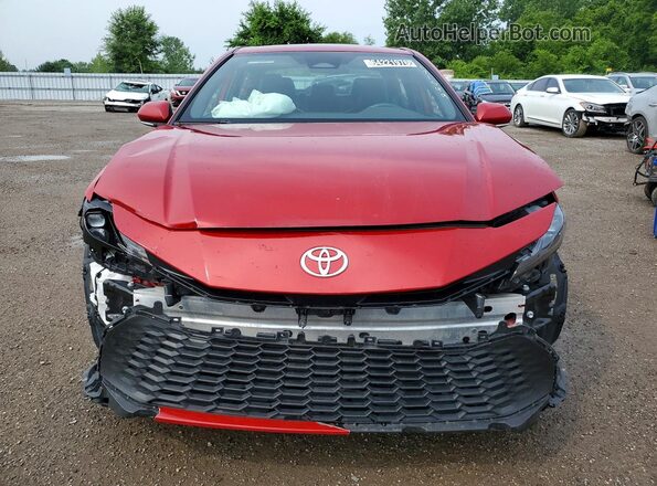 4T1DAACK2SU171549 2025 TOYOTA CAMRY Red Front view