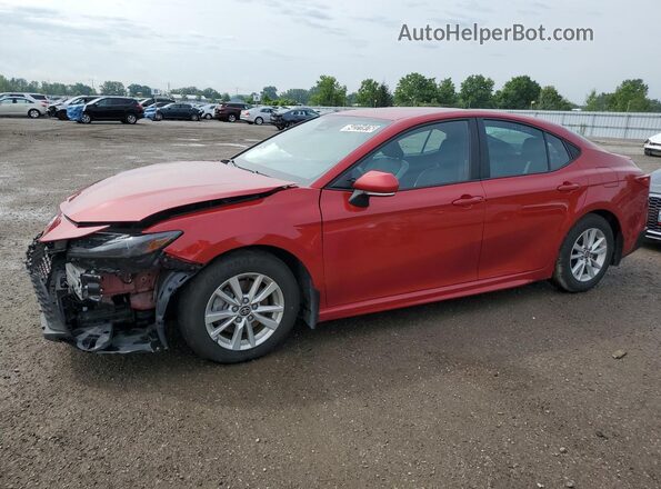 4T1DAACK2SU171549 2025 TOYOTA CAMRY Red 
