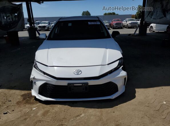 4T1DAACK2SU594051 2025 TOYOTA CAMRY White 