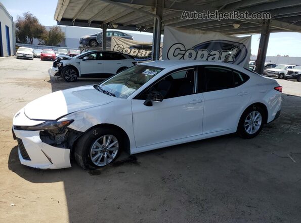 4T1DAACK2SU594051 2025 TOYOTA CAMRY White 