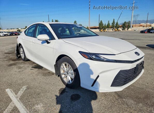 4T1DAACK2TU224736 2026 TOYOTA CAMRY White Передня права чверть