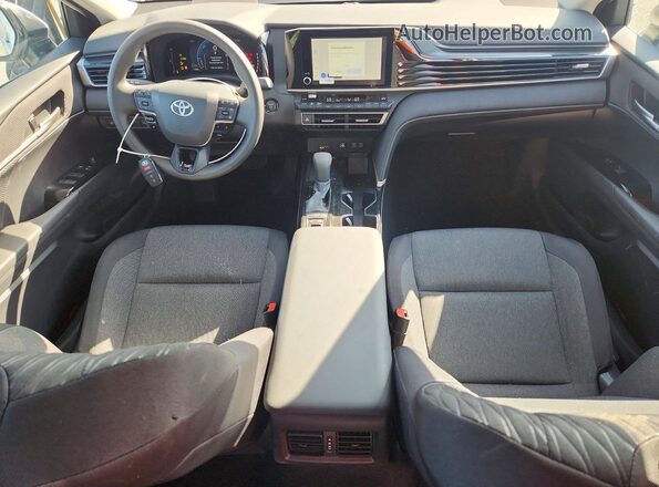 4T1DAACK2TU224736 2026 TOYOTA CAMRY White Вид панелі приладів