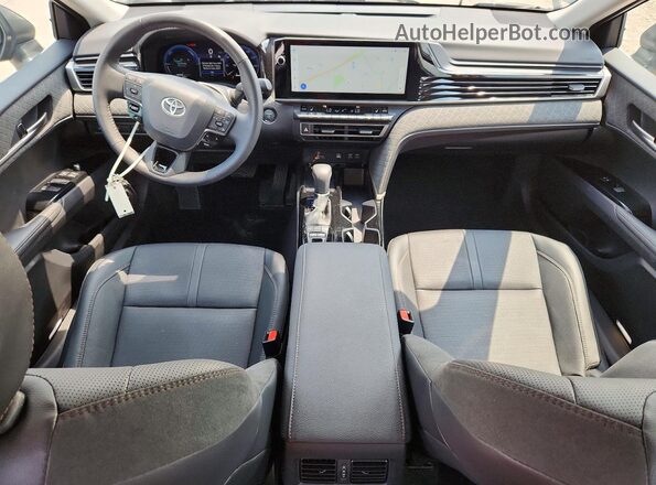 4T1DAACK2TU671079 2026 TOYOTA CAMRY Black Dashboard view