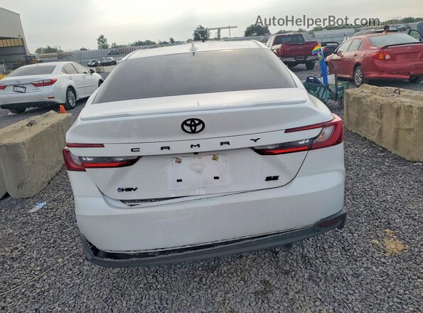 4T1DAACK3SU012328 2025 TOYOTA CAMRY Белый Вид сзади