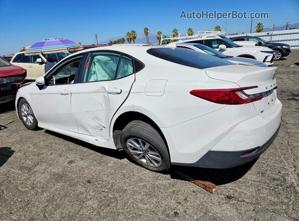 4T1DAACK3SU086056 2025 TOYOTA CAMRY Белый Задняя левая четверть