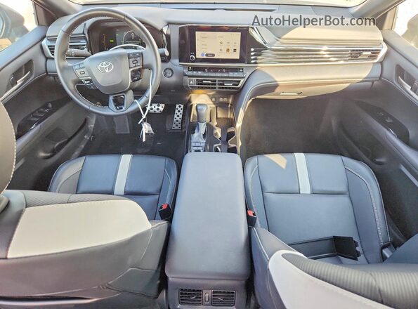 4T1DAACK3SU141542 2025 TOYOTA CAMRY Gray Dashboard view