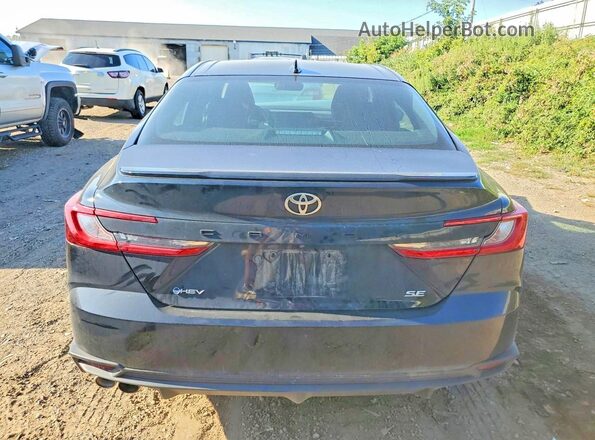 4T1DAACK4SU022401 2025 TOYOTA CAMRY Черный Вид сзади
