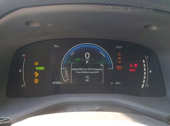 4T1DAACK4SU022401 2025 TOYOTA CAMRY Черный Вид щитка приборов