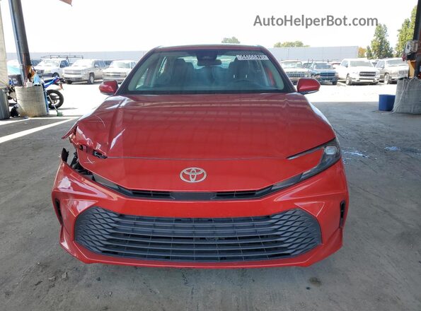 4T1DAACK4SU116729 2025 TOYOTA CAMRY Красный Панорамный вид салона 360°