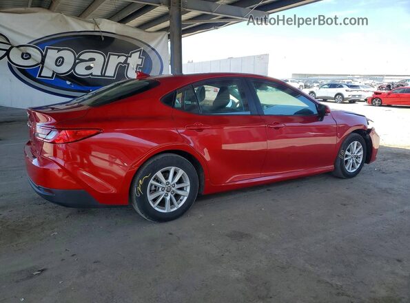 4T1DAACK4SU116729 2025 TOYOTA CAMRY Красный Задняя правая четверть