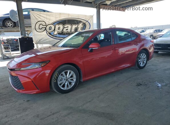 4T1DAACK4SU116729 2025 TOYOTA CAMRY Красный 