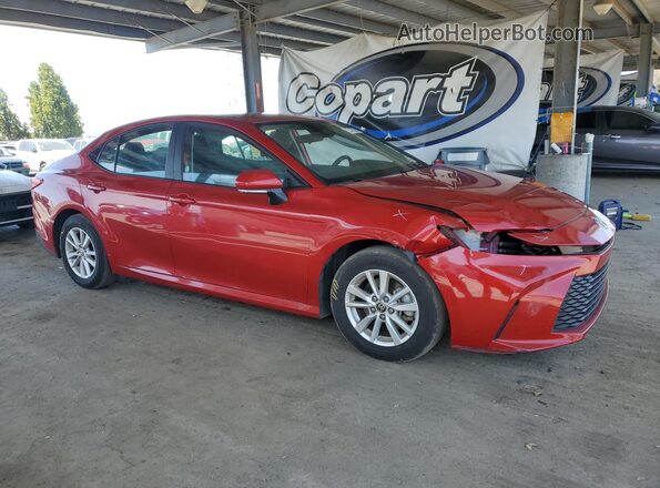 4T1DAACK4SU116729 2025 TOYOTA CAMRY Красный 