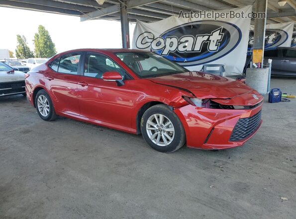 4T1DAACK4SU116729 2025 TOYOTA CAMRY Красный 
