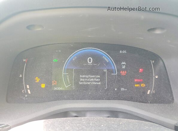 4T1DAACK4SU529038 2025 TOYOTA CAMRY Gray ხელსაწყოთა პანელის ხედი