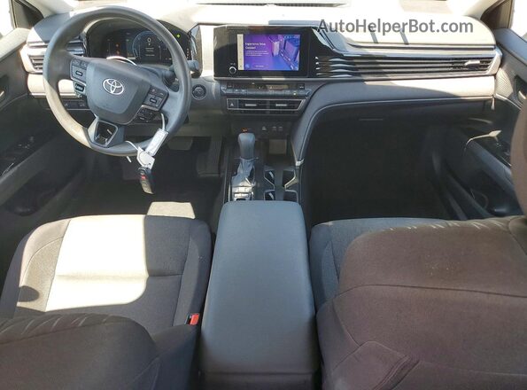 4T1DAACK4SU575839 2025 TOYOTA CAMRY Угольный Вид панели приборов