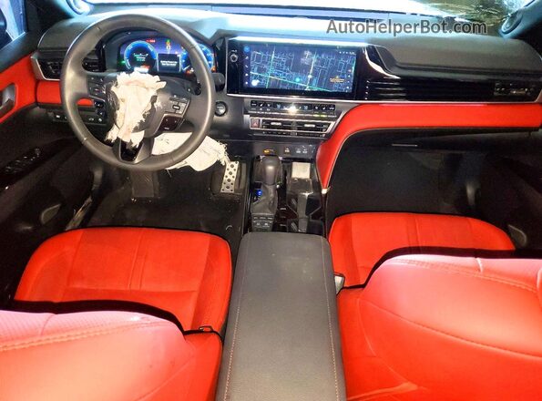 4T1DAACK4SU600772 2025 TOYOTA CAMRY Серый Вид панели приборов