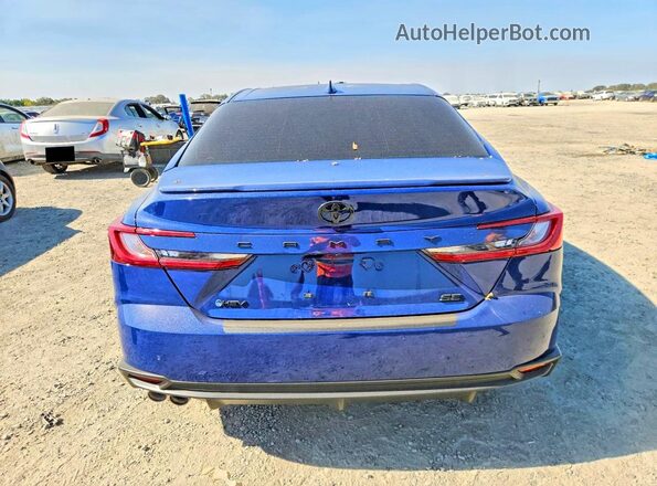 4T1DAACK5SU072448 2025 TOYOTA CAMRY Blue Vista trasera