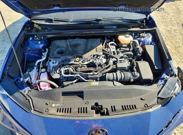 4T1DAACK5SU072448 2025 TOYOTA CAMRY Blue Vista interior trasera