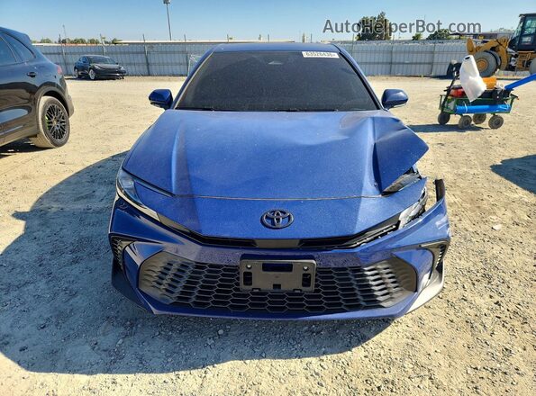 4T1DAACK5SU072448 2025 TOYOTA CAMRY Blue Vista frontal