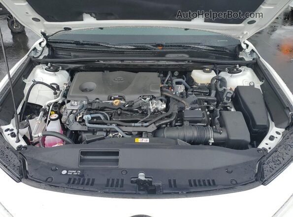 4T1DAACK5SU087368 2025 TOYOTA CAMRY White Вид підкапотного простору