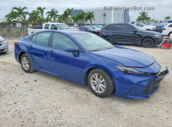 4T1DAACK5SU094675 2025 TOYOTA CAMRY Blue წინა მარჯვენა