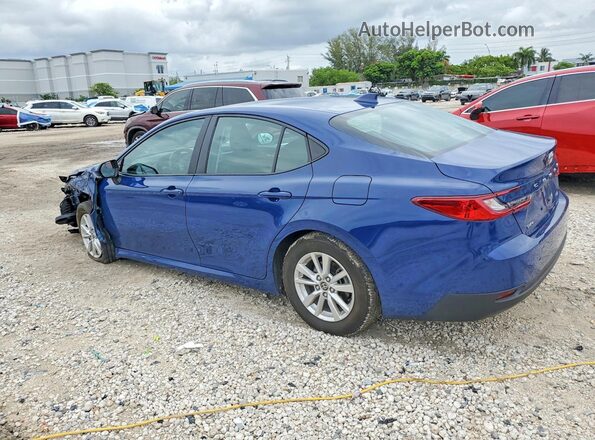 4T1DAACK5SU094675 2025 TOYOTA CAMRY Blue უკანა მარცხენა