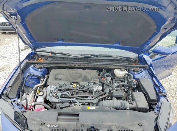 4T1DAACK5SU094675 2025 TOYOTA CAMRY Blue უკანა სალონის ხედი