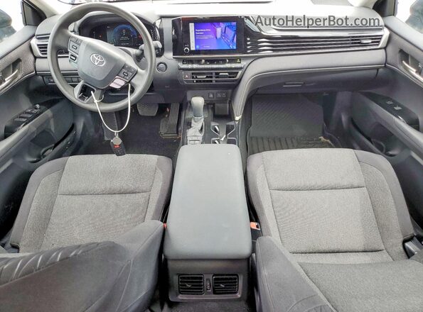 4T1DAACK5SU094675 2025 TOYOTA CAMRY Blue წინა პანელის ხედი