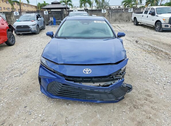 4T1DAACK5SU094675 2025 TOYOTA CAMRY Blue წინა ხედი