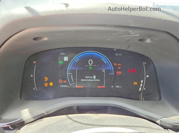 4T1DAACK5SU504231 2025 TOYOTA CAMRY Серебряный Вид щитка приборов