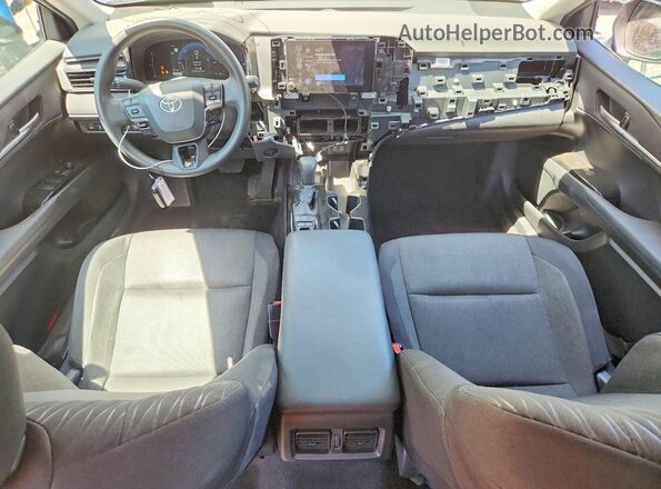 4T1DAACK5SU504231 2025 TOYOTA CAMRY Серебряный Вид панели приборов