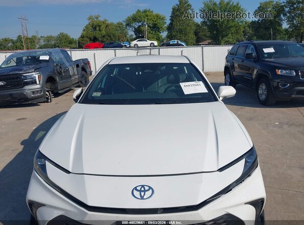 4T1DAACK5TU265409 2026 TOYOTA CAMRY Белый Задняя левая четверть