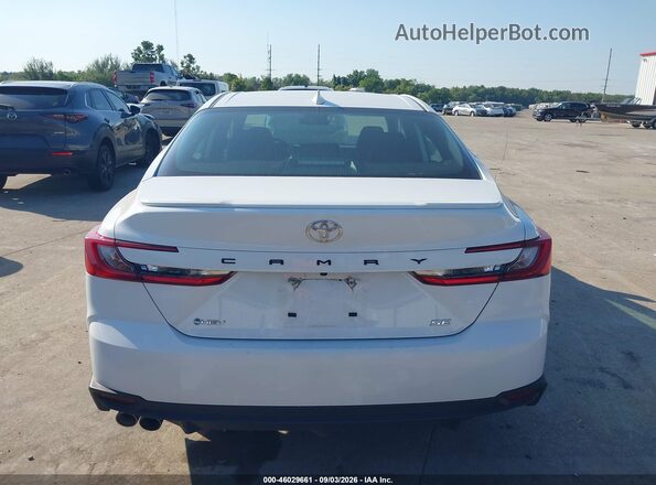 4T1DAACK5TU265409 2026 TOYOTA CAMRY Белый Вид задней части салона