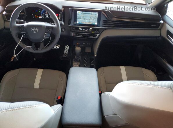 4T1DAACK5TU696011 2026 TOYOTA CAMRY Синий Вид панели приборов