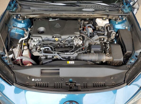 4T1DAACK5TU696011 2026 TOYOTA CAMRY Синий Вид задней части салона