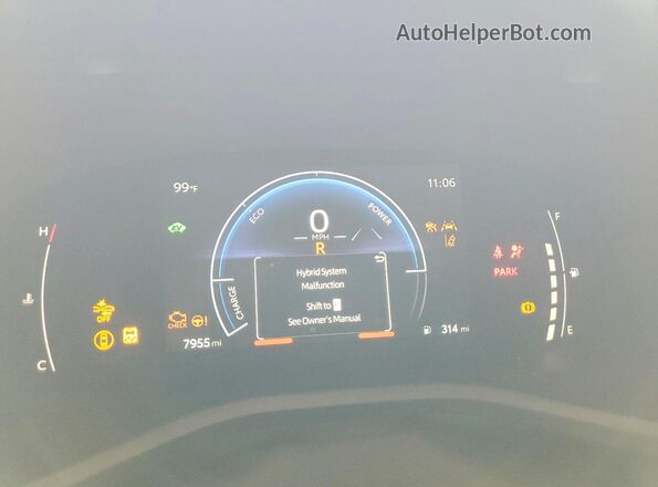 4T1DAACK5TU696011 2026 TOYOTA CAMRY Синий Вид щитка приборов