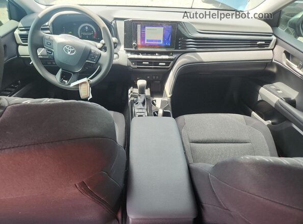 4T1DAACK6SU056517 2025 TOYOTA CAMRY Синий Вид панели приборов
