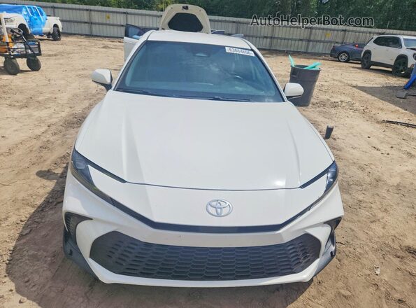 4T1DAACK6SU078761 2025 TOYOTA CAMRY Белый Вид спереди