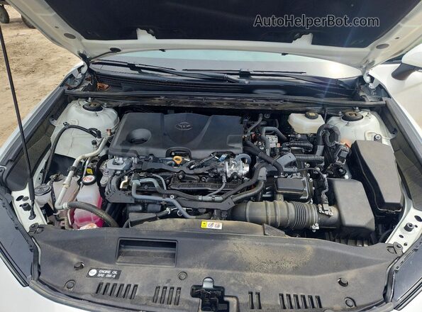 4T1DAACK6SU078761 2025 TOYOTA CAMRY Белый Вид задней части салона
