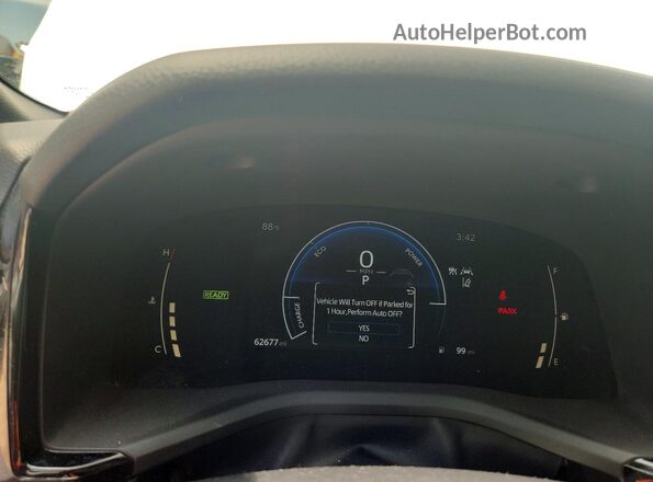 4T1DAACK6SU078761 2025 TOYOTA CAMRY Белый Вид щитка приборов
