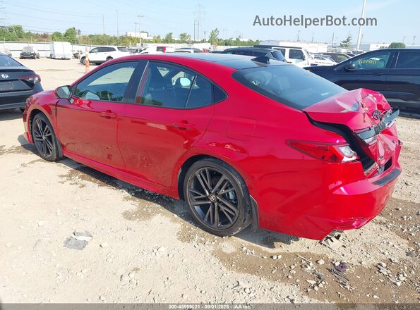 4T1DAACK6SU095883 2025 TOYOTA CAMRY Red Հետևի ձախ