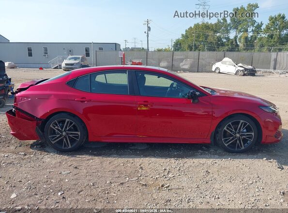 4T1DAACK6SU095883 2025 TOYOTA CAMRY Red Սալոնի հետևի տեսք
