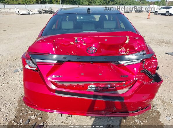 4T1DAACK6SU095883 2025 TOYOTA CAMRY Red 
